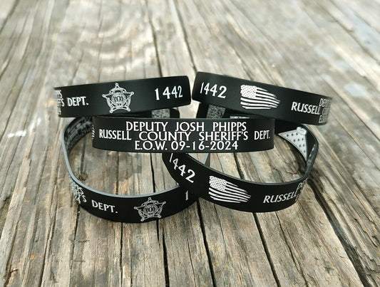 Deputy Josh Phipps Memorial Bracelet