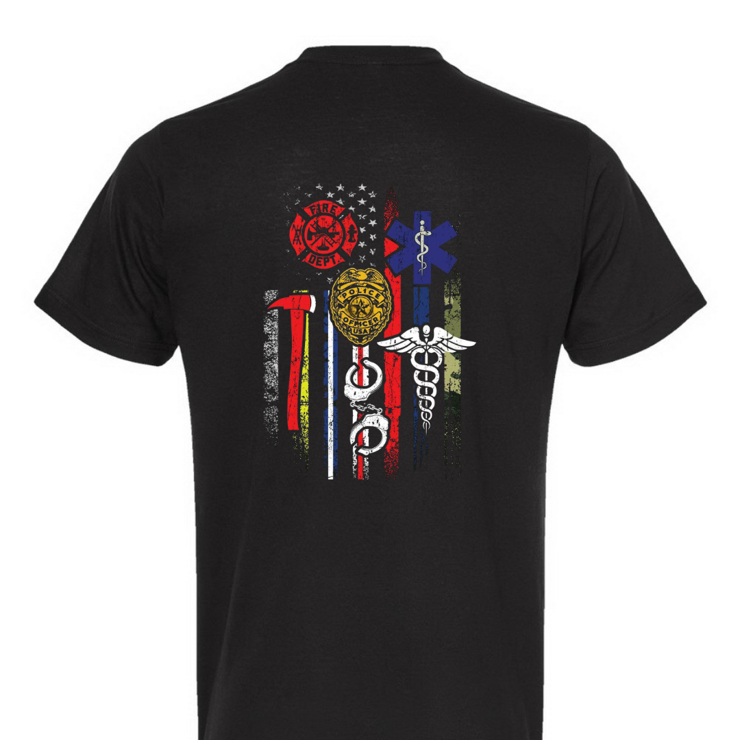 Supporting Shields Flag Shirt